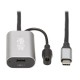 Tripp Lite U330-05M-C2C Cable de Extensión Activa USB-C - USB-C a USB-C (M/H), USB 3.1 Gen 1, Solo Datos, 5 m [16 pies]